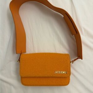 Jacquemus Vibrant Orange Crossbody Bag